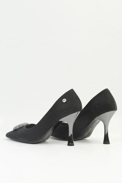 Pierre Cardin 54031 Kadın Abiye Taşlı Stiletto Ayakkabı - 7