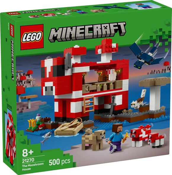 LEGO Minecraft 21270 The Mooshroom House
