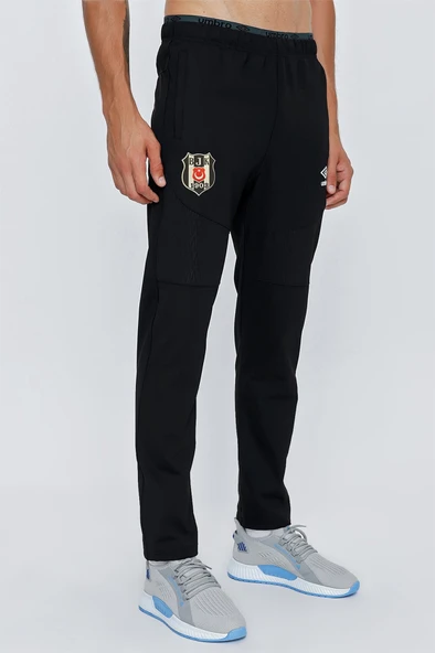 Beşiktaş Orijinal Rashel Kumaş Siyah Eşofman Altı - 2