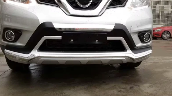 Nissan X-Trail  2014 2017 Uyumlu Ön Arka Tampon Koruyucu Difüzör - Resim 2