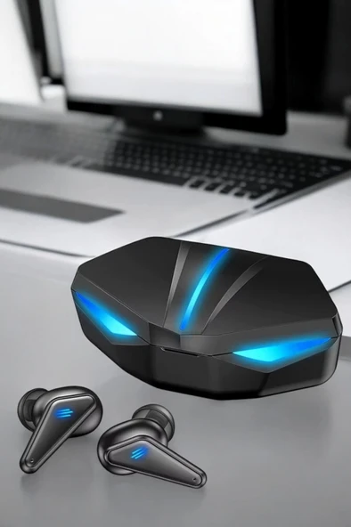 Bluetooth Gamer Oyuncu Kulaklığı ANC Özelliği Yüksek Ses Kaliteli - 2