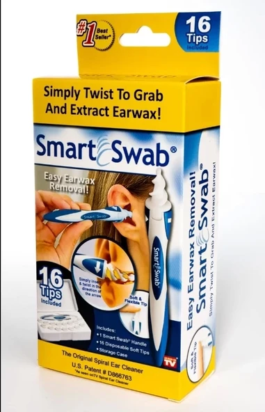 Smart Swab Pratik Kulak Temizleme Aparatı