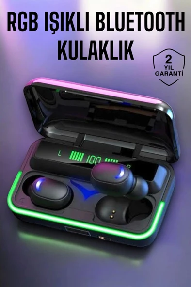 Android Ve İOS Uyumlu Bluetooth Bağlantılı Powerbankli Kulaklık