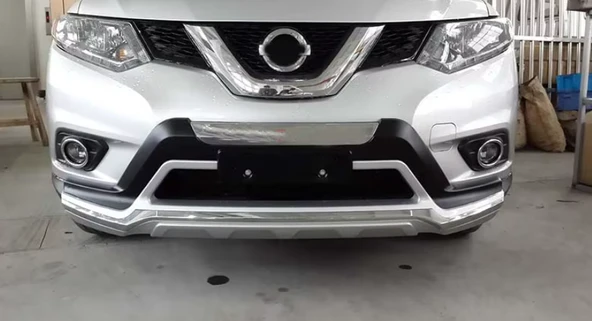 Nissan X-Trail  2014 2017 Uyumlu Ön Arka Tampon Koruyucu Difüzör ürün görseli
