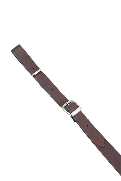 Tüfek Askı Kayışı - Savage - Lüks Deri - Koyu Kahve - Resim 2