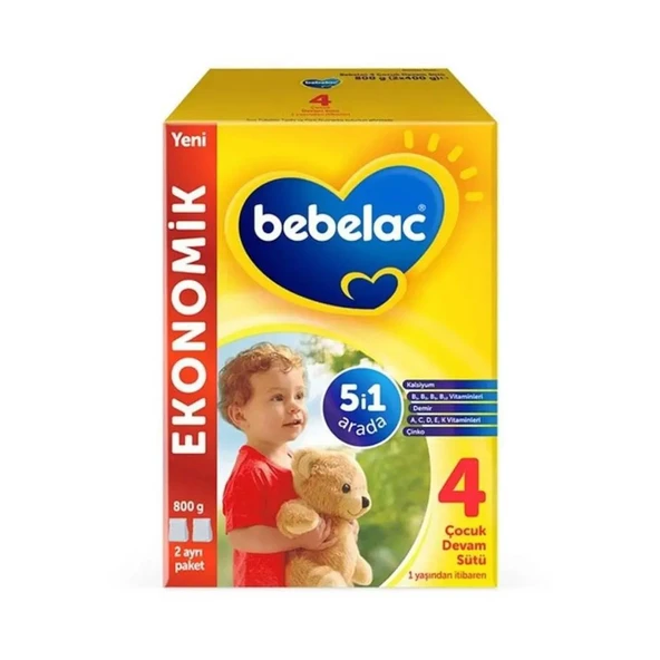 Bebelac 4 Devam Sütü 800 gr