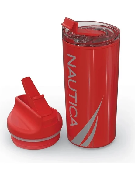 Nautica NTM02 Sport Termos Paslanmaz Çelik 650 ml J.class Kırmızı