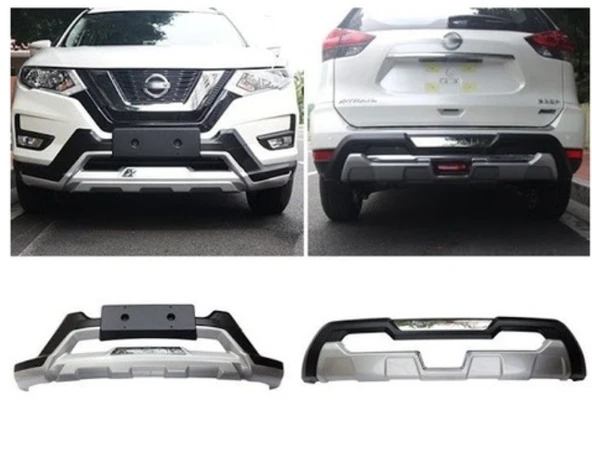 Nissan X-Trail 2018-Sonrası Uyumlu Ön Arka Koruma Difüzör - 2
