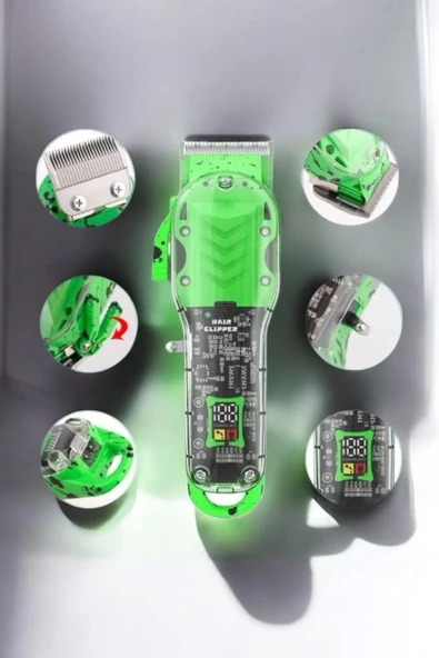 Lazer Öncesi Şarj Edilebilir, Su Geçirmez Tıraş ve Bakım Seti - Resim 6