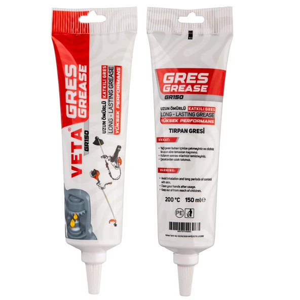 MOTORLU TIRPAN GRES YAĞI VETA 150 MM