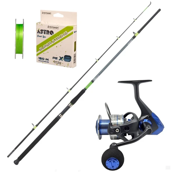 Okuma Safina 4000 - Daiwa Sensör 180cm Tekne Olta Seti ürün görseli