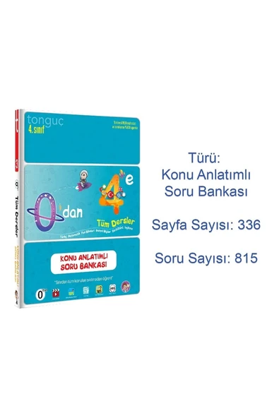 4. Sınıf 0'dan 4'e Konu + Zoru Bankası Yeni - 3