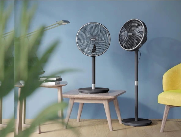 Philips 3000 Serisi CX3550/01 Ayaklı Siyah Vantilatör - 4