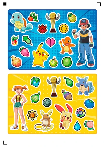 Cırt cırtlı Pokemon Aktivite Seti - 6