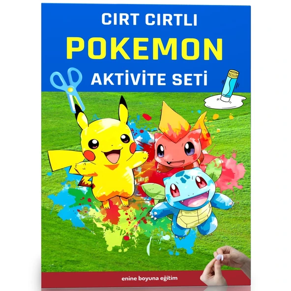Cırt cırtlı Pokemon Aktivite Seti
