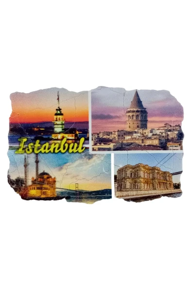 İstanbul Temalı Fresco Magnet - Resim 3