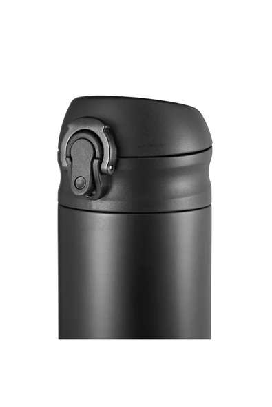 Lumin Flask Lumin Sızdırmaz Vakumlu Çift Katmanlı Mug Paslanmaz Çelik Termos 500 Ml Mavi / Siyah - 4