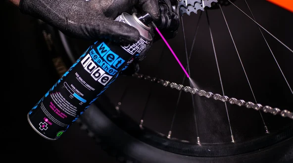 Muc-Off Wet Weather Spray Zincir Yağı 400ML - 3