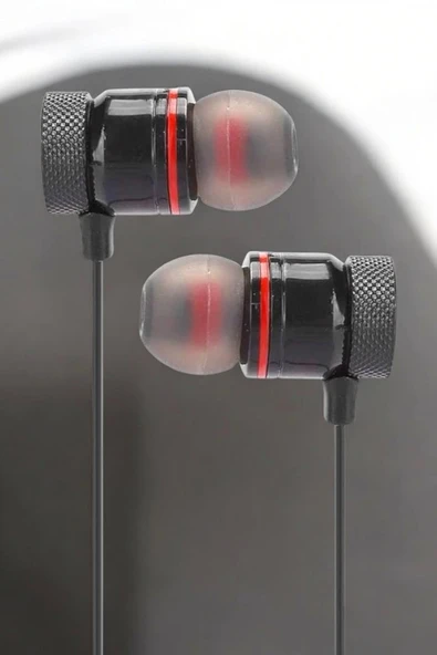 Mikrofonlu Kablosuz Sport Kulak İçi Mıknatıslı Kulaklık - 4