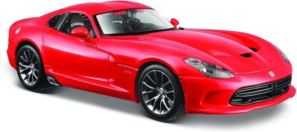 Maisto 2013 SRT Viper GTS Turuncu 1.24 Model Araba