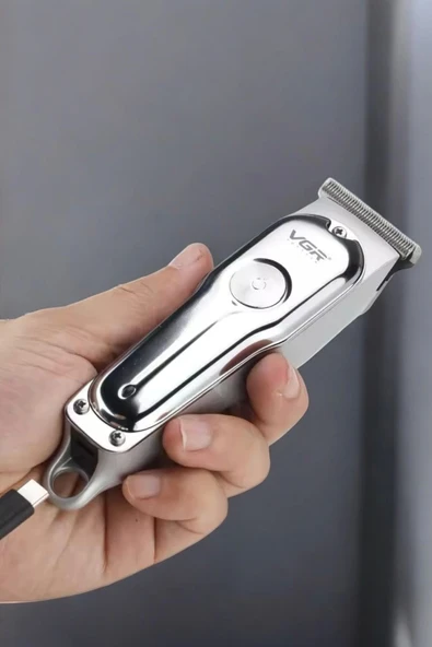 Tıraş Makinesi Güçlü Motor Şarjlı Uzun Pil Ömürlü - Resim 5