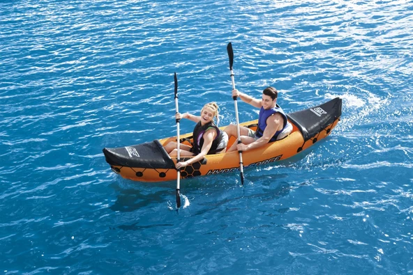 Çift Kano Küreği Çift Fonksiyonlu - Mavi Su Dünyası - 4