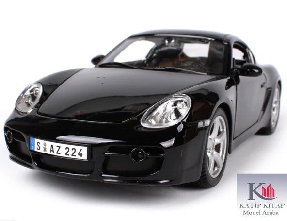 Maisto Porsche Cayman S 1:18 Siyah Model Araba