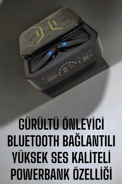 Bluetooth Kulaklık Gürültü Önleyici Yüksek Ses Kaliteli Kablosuz - 5