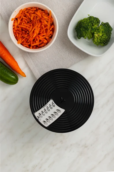 Heifer  Blender Seti Metal  + 2 Kademeli Modern Siyah  1500W  DC Motor - 5