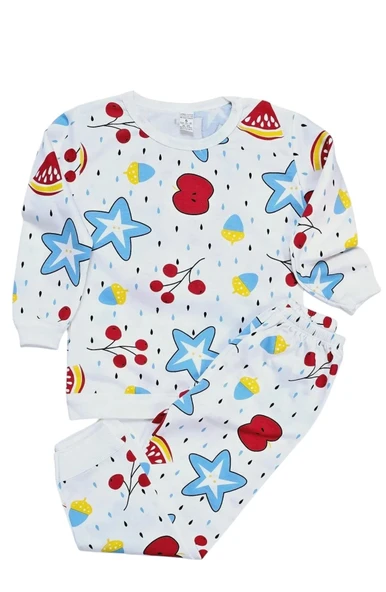Deniz Yıldızı Kız Bebek Pijama Takım - 3