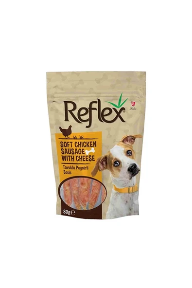 Reflex Köpek Ödülü Peynirli Yumuşak Tavuk Parçacıkları 80 Gr