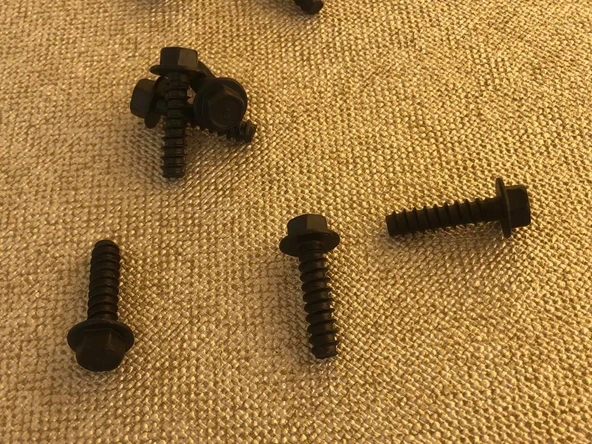 Trifon Altıgen Siyah  Sabitleme Civata M5x20mm (100 Adet) - Resim 9