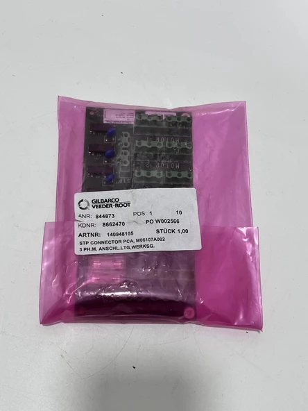 Gilbarco SK700 3 Fazlı STP AC Konnektör Kartı 140948105 - Resim 7