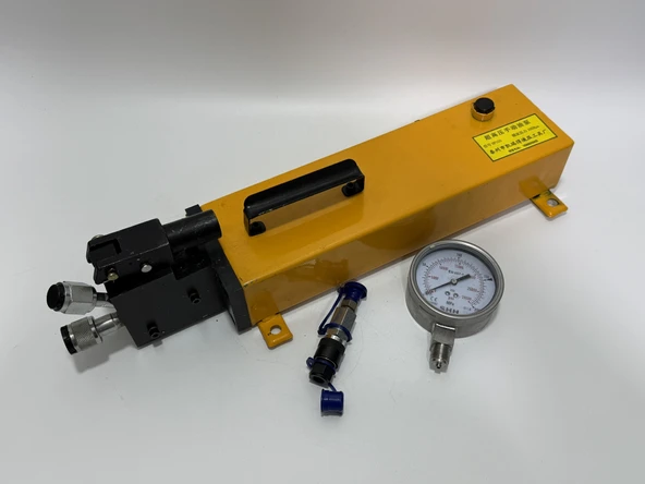 HP100 Ultra Yüksek Basınç Hidrolik El Pompa 100Mpa - Resim 4