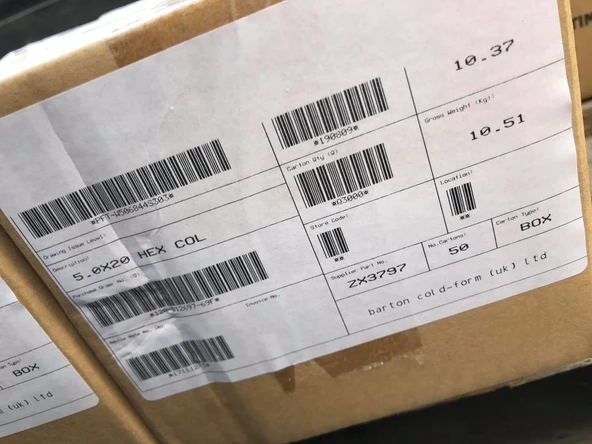 Trifon Altıgen Siyah Sabitleme Civata M5x20mm (100 Adet) - 3