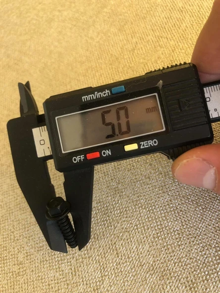 Trifon Altıgen Siyah Sabitleme Civata M5x20mm (100 Adet) - 5