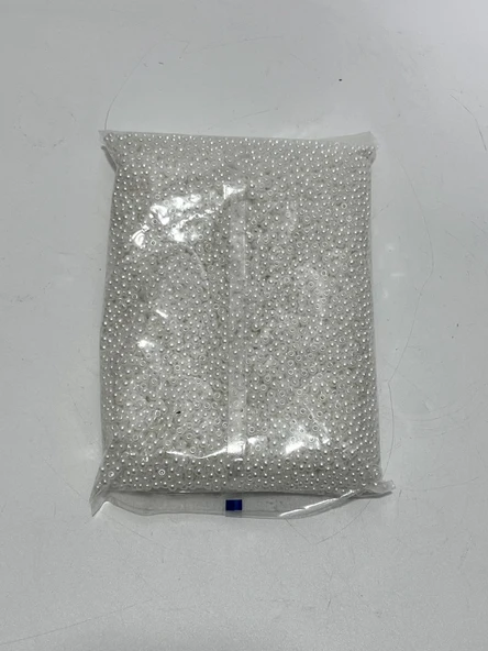 Düz Renkli Cam Boncuk 2-2,5mm 1950 Gram 007 - Resim 3