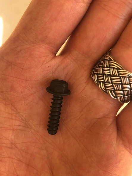 Trifon Altıgen Siyah Sabitleme Civata M5x20mm (100 Adet) - 2