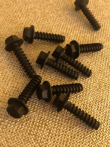 Trifon Altıgen Siyah Sabitleme Civata M5x20mm (100 Adet)