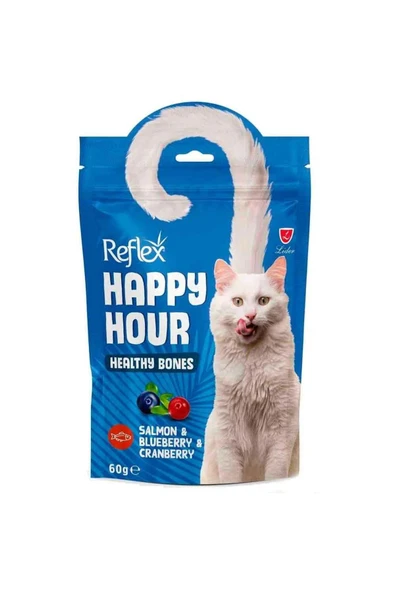 Reflex Kedi Ödülü Happy Hour Sağlıklı Kemikler için Destekleyici 60 Gr.