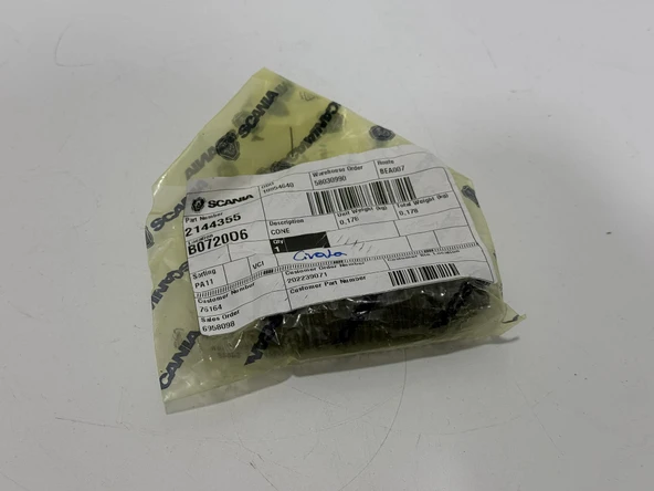 Scania 2144355 AdBlue Deposu Tutma Vidası - Resim 3