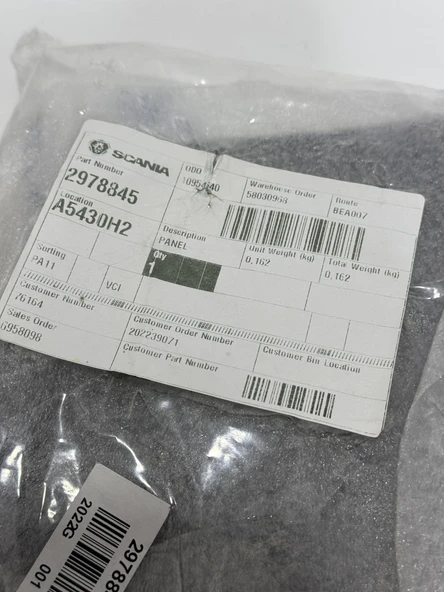 Scania 2978845 Radyatör Izgarası Menfezi - Resim 7