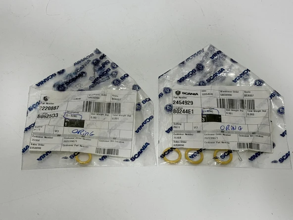 Scania 2454929 O-Ring Conta 4 Adet - Resim 3