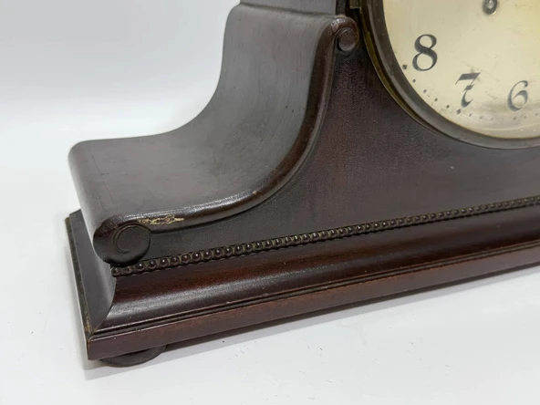 Junghans A42 Antika Mekanik Şömine Saati W002 - Resim 3