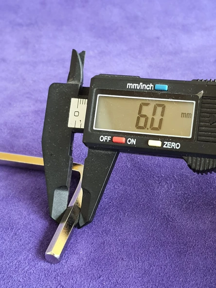 Yuvarlak Başlı Allen Anahtar 6mm - Top Başlı Alyan - Resim 7