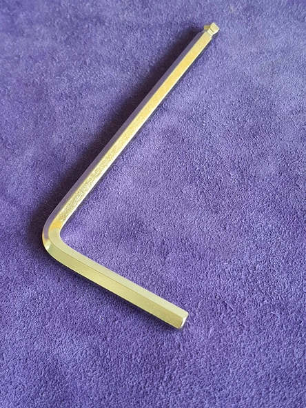 Yuvarlak Başlı Allen Anahtar 6mm - Top Başlı Alyan - Resim 6