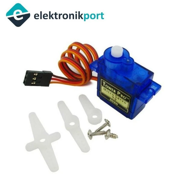 Mini Servo Motor SG90 9G 360 Derece ( Arduino ) ürün görseli
