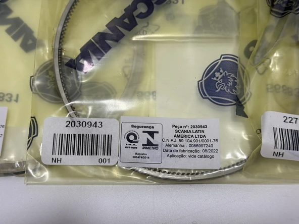 Scania 2601849 DC/DI13 Piston (Eksik Parçalı) - Resim 2