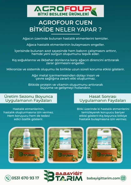 AGROFOUR CUEN SIVI BİTKİ GÜBRESİ 5 LT - 3