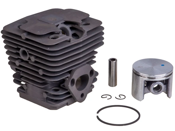 MOTORLU TIRPAN SİLİNDİR PİSTON ALPİNA/CASTOR 52/55 45MM VETA NİKASİL - Resim 2